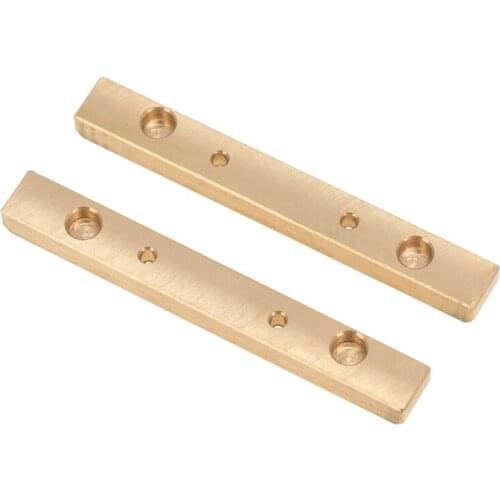For 1/24 Axial SCX24 90081 Rock Rails Car Brass Boulder Bars Girder Strengthen Upgrade Accessories 87HD