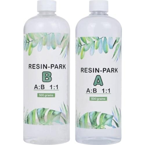 Epoxy Resin 1:1 AB Epoxy Crystal Glue For DIY Resin Jewelry Making Silicone Mold High Adhesive 50g/100g/200g/250g/500g