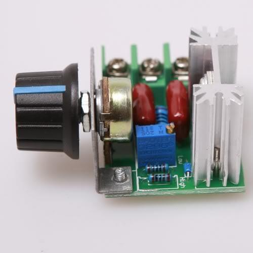 Fixmee Hot sales Wholesale Price 2000W 50-220V Adjustable Voltage Regulator PWM AC Motor Speed Control Controller