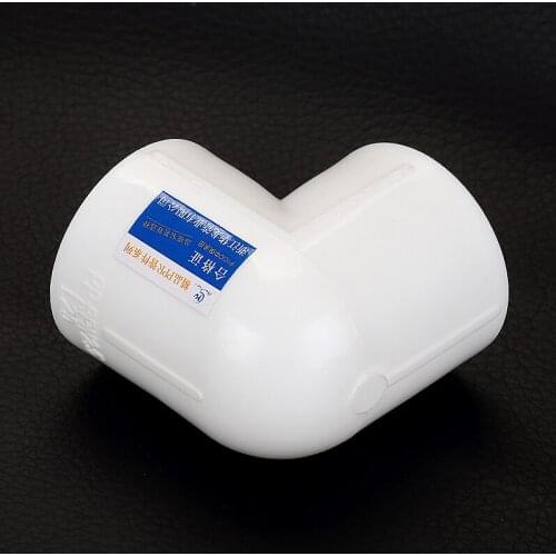 Gogo high quality DN32 DN40 thicken hot melt 90 degree PPR water pipe elbow pipe joint
