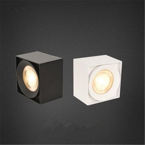 Surface Mount COB Square Downlight 7W/12W/15W AC85-265V LED Ceiling Bulbs Lamp Spot Light LED Downlight Indoor lighting