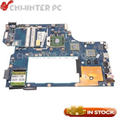 NOKOTION MBNAL00002 MB.NAL00.002 NAL00 LA-5401P Main Board For Acer Asipre 5534 5538 laptop motherboard HD4330 Graphics DDR2