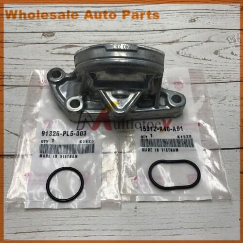 15310-R40-A00 15310R40A00 New Engine-Oil Filter Housing Base For Honda CR-V Crosstour Accord Acura TSX ILX