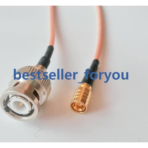 SMB male to BNC male plug RF Adapter pigtail coax cable RG316 200cm wifi