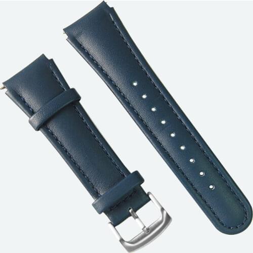 Replacement for Citizen 23mm Watchbands AT8020 JY8078 JY8070 Blue Angels Leather Band Strap