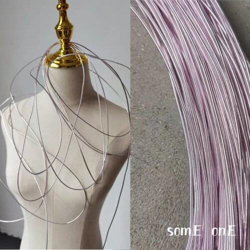 Rigid Aluminium wire Metal Material Lilac DIY hand knit Flower support Modeling design Decor Crafts Designer Accessories