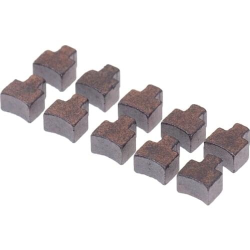 10Pcs/Lot Carbon Brush Replace RS550 BOSCH MAKITA DEWALT HITACHI METABO Milwaukee WORX Wholesale