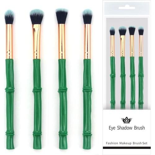 4 PCS Makeup Brushes Eye Shadow Brush Eyebrow Brush Man-made Fiber Skin-friendly And Non-irritating Easy To Stick Powder