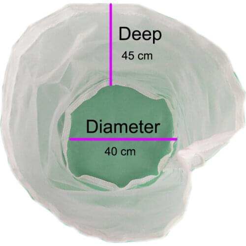 45*40cm Kitchen Craft STRAINING BAG JELLY JAM RE-USABLE Making Home Brew Wine STRAIN FILTER BAG