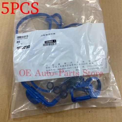 5PCS Aluminum Valve Cover Gasket Blue For Excelle1.8 Captiva 2.4 Optra Nubira Opel Astra 90501944 5488936