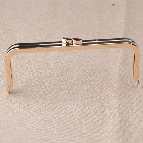 8 x 3 inches( 20 x 8 cm) - Large Gold Clutch Purse Frame