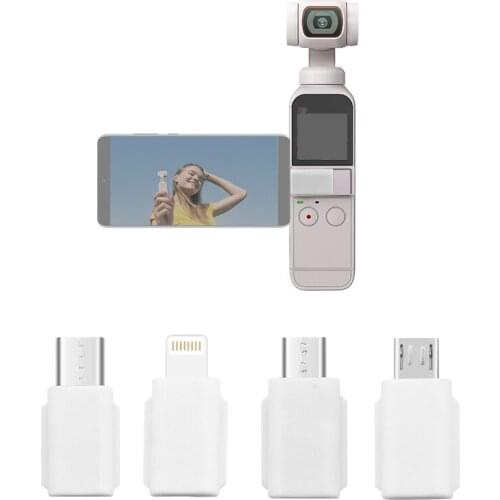 Phone Adapter for DJI Osmo Pocket 2 TYPE-C IOS USB-C Type-C Connector Interface Spare Parts Handheld Gimbal Camera Accessories