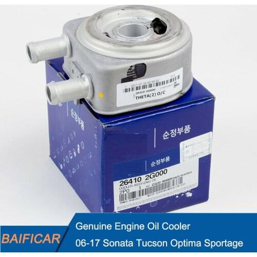 Baificar Brand New Genuine Engine Oil Cooler OEM 26410-2G000 For 06-17 Hyundai Santa Fe IX35 Sonata 8 Kia Sportage K5 2.0L 2.4L