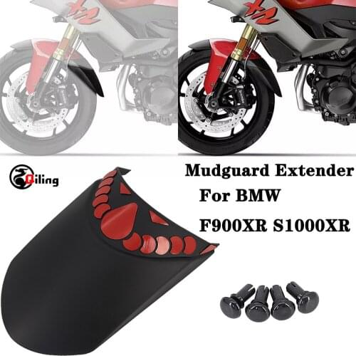 For BMW F900XR S1000XR F 900XR S 1000XR 2020 Motorcycle Front Fender Mudguard Extender Extension Refit