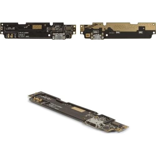 Flex Cable For Xiaomi Redmi Note 2 (Microphone,USB Charge Connector Board)Replacement Parts