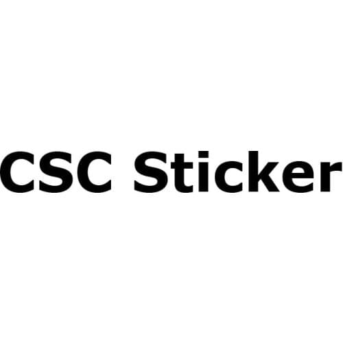 CSC Sticker for Bike carbon Wheels