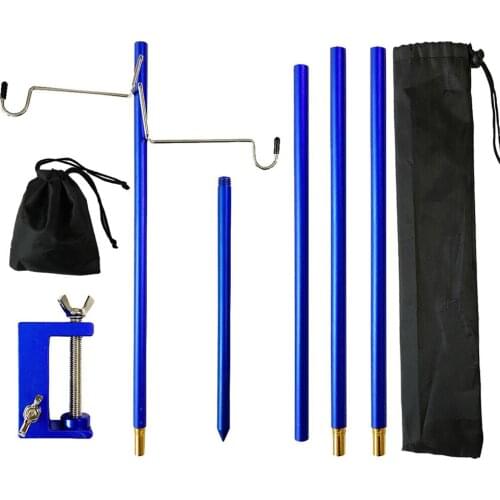 Detachable Lantern Stand Lamp Tripod Camping Lamp Bracket Lamp Holder Portable Camping Accessory Lamp Holder Outdoor Tool