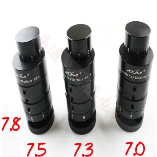 Original KLOM Best Tubular Key Cutting Machine Keys Copy Duplicator Locksmith Tools South Korea KLOM Portable Plum Key Copier