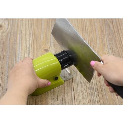1PC Professional Electric Ceramic Knife Sharpener Sharpening Stone Household Tools For Drill Wrench Adapter EKX 308