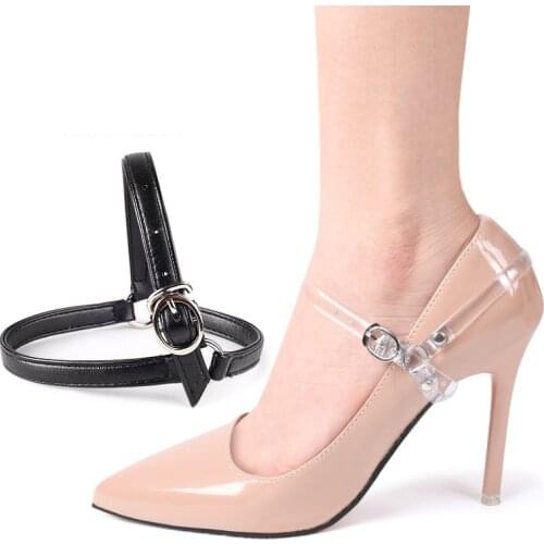 Detachable Triangle Lace Fixing Straps High-heeled Shoe Anti-dropping Heel Straps Lady Fixing Loose String Straps Laze Shoe Lace