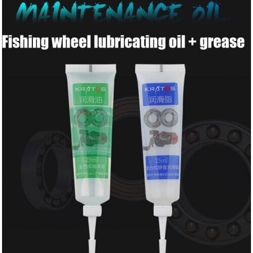 Fishing Reel Grease Fishing Vessel Maintenance Bottle Grease Lubricant Oil Bearing Baitcasting Fishing Tool