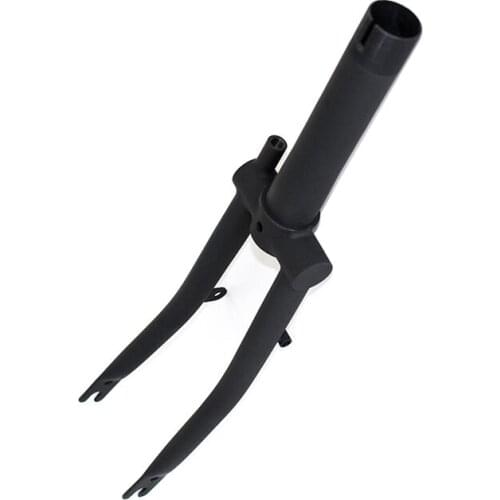 TWTOPSE 280g Titanium Bike Fork For Brompton Folding Bicycle Front Fork CNC V C Brake 1-1/8" 74mm Original Size Lightweight Part