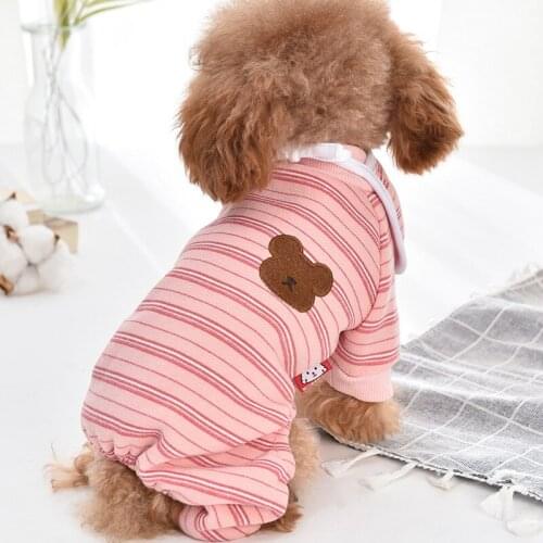 Winter Dog Overalls Jumpsuit Puppy Coat Jacket Yorkie Pomeranian Shih Tzu Maltese Bichon Poodle Schnauzer Dog Clothes Pet Outfit