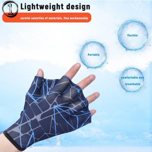 Diving Gloves Swimming Gloves Paddles Neoprene Adults Hand Webbed Dive Training