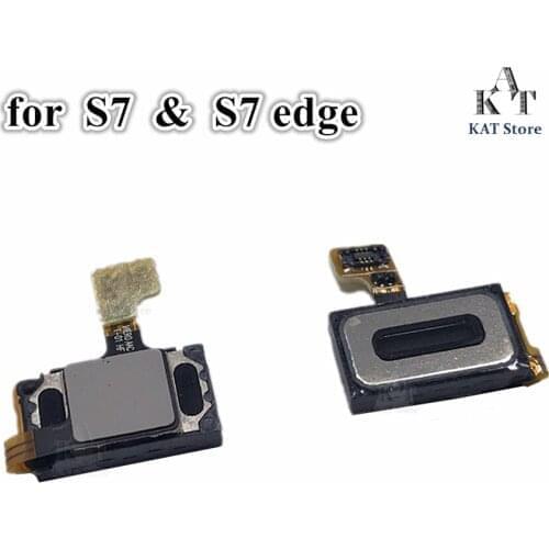 10Pcs For Samsung Galaxy S7 G930 VS S7 Edge G935 Original Phone Top Earpiece Ear Speaker Sound Receiver Flex Cable Replacement