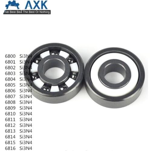 6800 6801 6802 6803 6804 6805-6816 Ceramic Bearing ( 1 PC )Si3N4 Material Full Ceramic Silicon Nitride 6805CE Ball Bearings