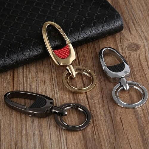 High quality waist hanging keychain key ring pants buckle double loops key chain key holder sleutelhanger chaveiro llaveros