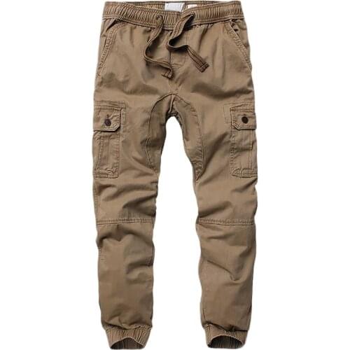 Camouflage Joggers Pants Man Military Army Style Pants Cotton Trousers Cargo Pants Density Fabric Men Clothes