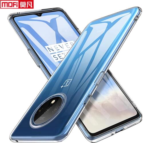 Clear case for oneplus 7t case oneplue 7t pro transparent cover ultra thin soft back tpu silicon slim MOFi oneplus 7t coque case