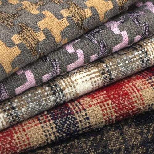 DFXL DIY Fabric Woolen Fabrics