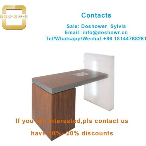 Doshower DS-W1913 cadeira manicure pedicure with manicure pedicure spa table for manicure table beauty salon