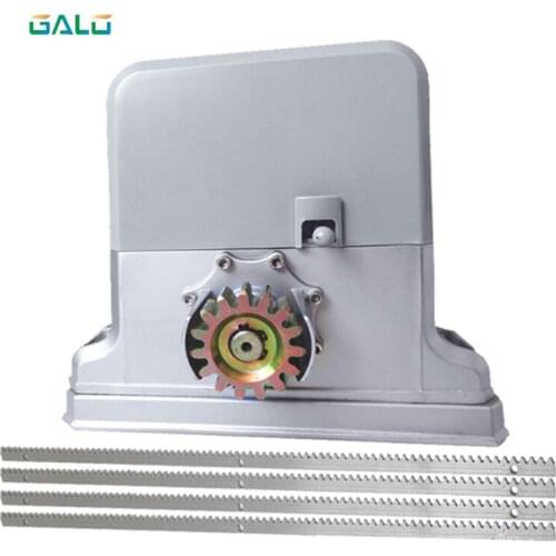 Galo Max Automatic Sliding Gate Opener Drive Gate For 3600LBS 1800KG Door Gate With 4M Steel Rack AC220V (Kit Can Be Selected)