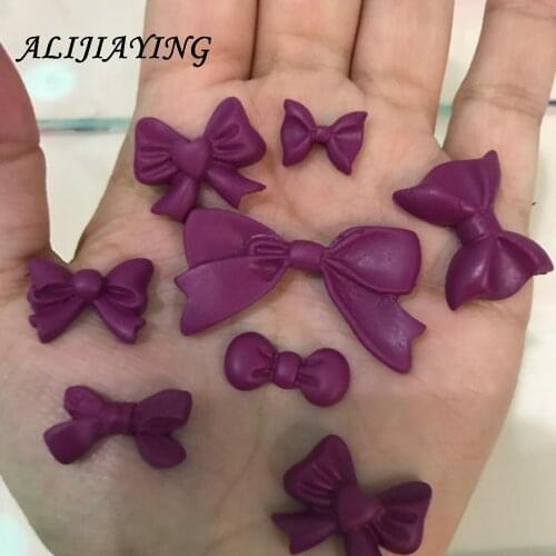 Beautiful Bow Silicone Mold Fondant Mould Cake Decorating Tools Chocolate Gumpaste Molds, Sugarcraft, Kitchen Accessories D0218