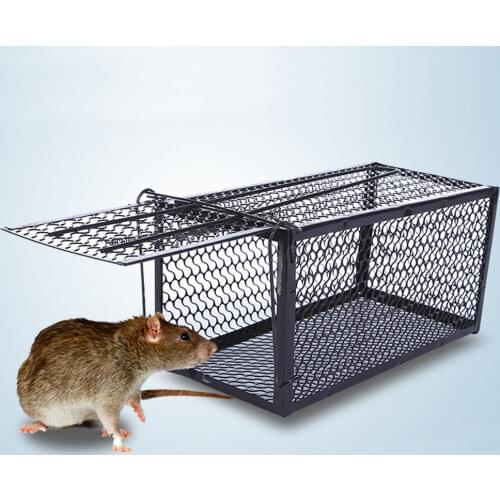 No Poison Metal Reusable Mouse Trap Rat Cage Rodent Killer Mice Catcher Humane Live Pest Control Home Supplies Critter Catcher