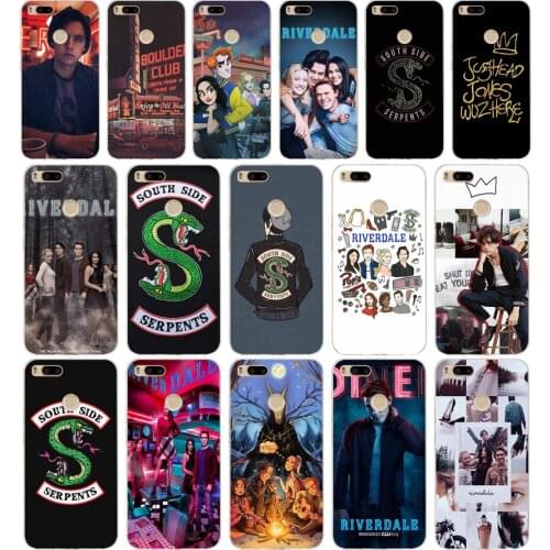 178FG tv riverdale SouthSide Serpent s Soft Silicone Tpu Cover phone Case for xiaomi redmi mi 8 A1 A2 lite