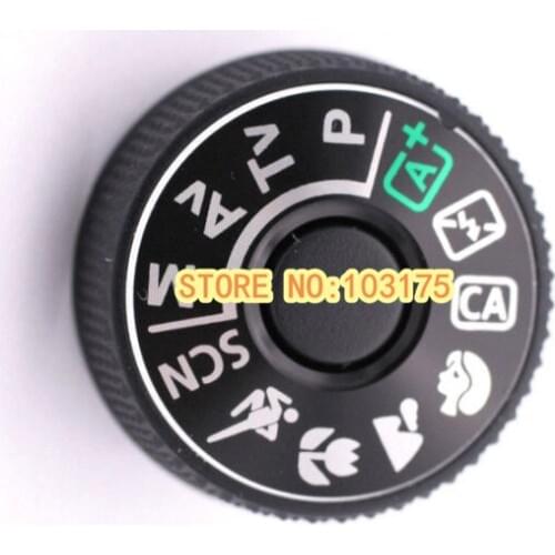 New Top Cover Function Mode Dial Button Label for Canon EOS 760D Rebel T6s / Kiss 8000D Digital Camera Repair Part