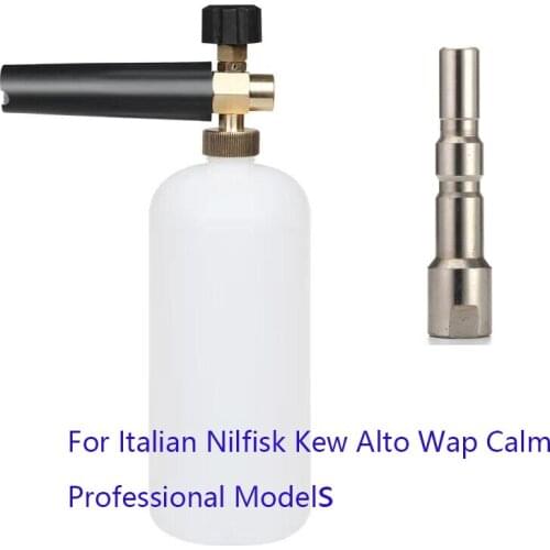 Snow Foam Lance with Stainless Steel 304 Adapter for Italian Nilfisk Quick Connect Gun