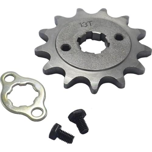 520 13T Tooth 20mm ID Front Engine Sprocket fit Pit Bike ATV Motorcycle part