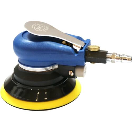 5" Non-Dust-Absorbing Matte Surface Circular Pneumatic Sandpaper Random Orbital Air Sander Polished Grinding Machine Hand Tools