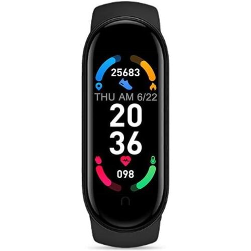 M6 Smart Bracelet Watch Fitness Tracker HeartRate BP Monitor Waterproof Gh5y