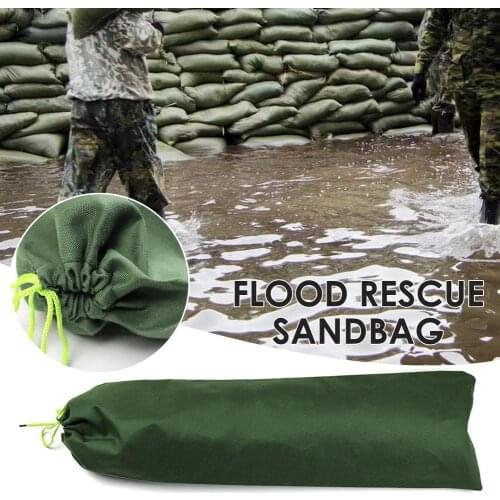 Flood Rescue Sandbags Flood Prevention Water-Proof Sandbags Efficient Waterproof Drawstring Closure Strong Encrypted