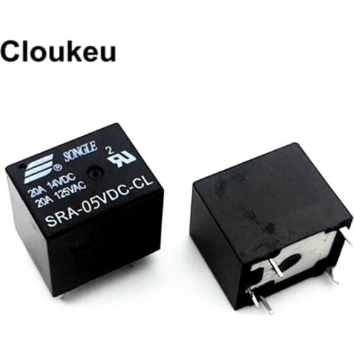 SRA-05VDC-CL 20A T74 Relay DIP5
