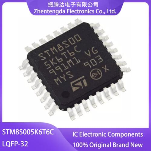 STM8S005K6T6C STM8S005K STM8S005K6 STM8S005 LQFP-32