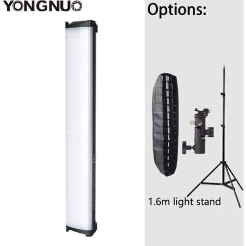 YONGNUO YN360Mini Tube Stick Light 2700-7500K RGB Lamp Bi-color Photography Lighting LED Video Fill Light For Makeup Vlog TikTok