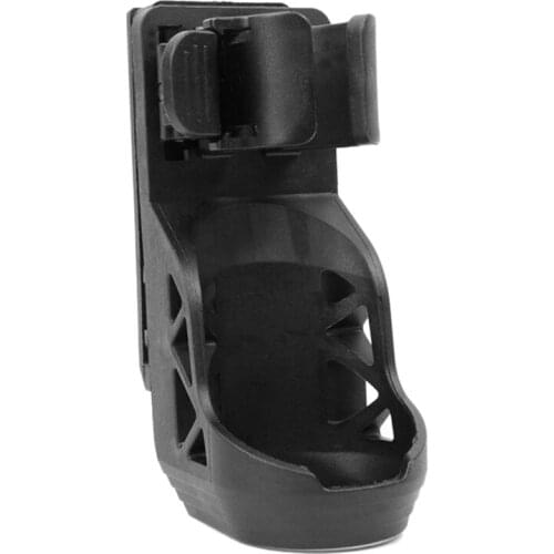 Rotary Flashlight Bracket With Adjustable Belt Clip,360° Rotating Plastic Torch For 1 Inch-1.25 Inch Diameter Flashlight