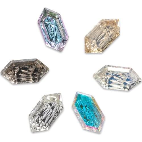 XiChuan Fancy K9 Relief Flatback Rhinestones Nail Accessories Glue On Rhinestone Craft Glass Crystal Gem Beads For DIY Nail Art